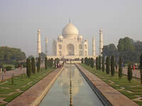 Das meistfotografierte Gebäude der Erde: das Taj Mahal
