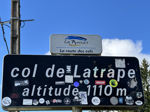 Auf der Strasse der Pässe - La route des cols in Frankreich