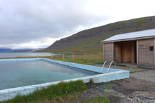 Mystische Stimmung im Fjord von Patreksfjördur