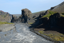 In der Schlucht der Jökulsa