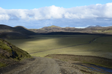 Unterwegs im Gebiet der Hekla