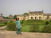 Eingangspforte zum Mausoleum Assaf-du-Daula in Lucknow