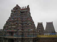 Tortürme in Srirangam