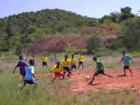 Dorfjugend beim Fussball