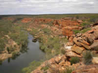 Lookout "Hawk's Head" im Kalbarri Nationalpark