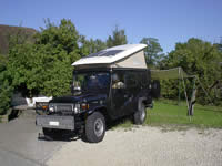 Unser Auto von vorne