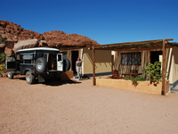 Unser Bungalow auf der Namtib-Farm