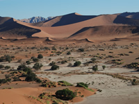 Auf dem Weg nach Sesriem 