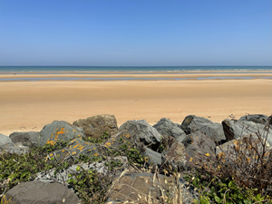 Der Unterschied zwischen Ebbe und Flut ist in der Normandie besonders gross