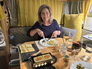 Raclette (von zuhause mitgenommen)