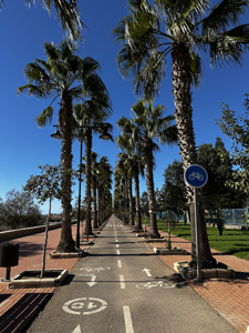 In Spanien gibt es viele tolle Fahrradwege