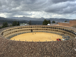Plaza de Toros de  Ronda, eine der &auml;ltesten Stierkampfarenen in Andalusien