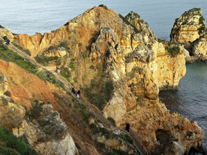 Ponta da Piedade in der N&auml;he von Lagos in der Algarve-Region Portugals