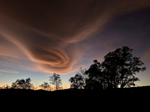 Lenticularis-Wolken