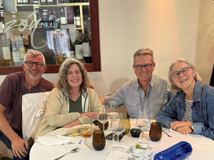 In Murcia treffen wir Sonja und Stephan zum Mittagessen