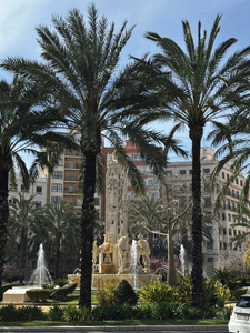 Plaza de los Luceros im Zentrum von Alicante